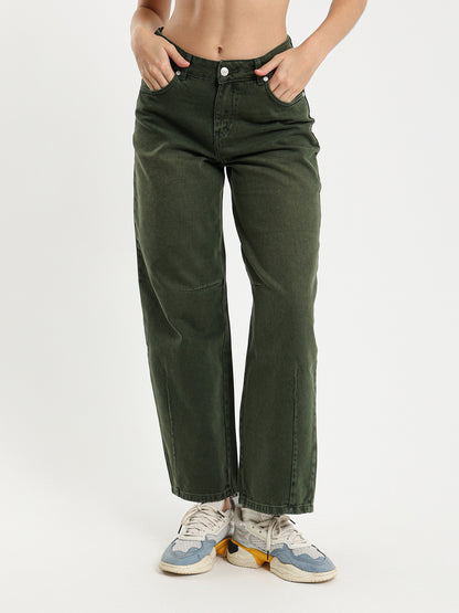 Midrise Baggy Balloon Jeans