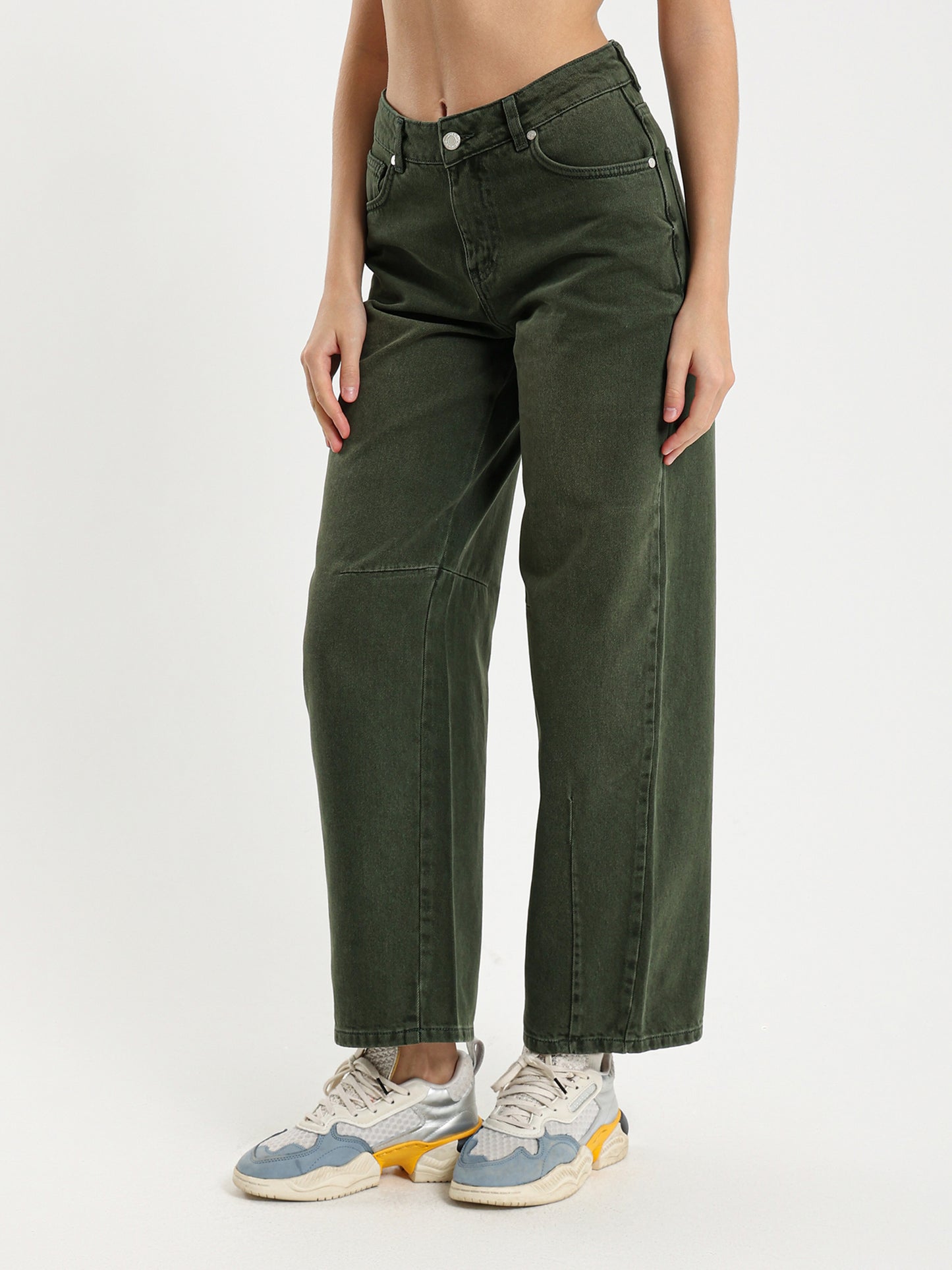 Midrise Baggy Balloon Jeans