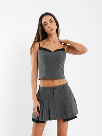 Top with Satin Insert