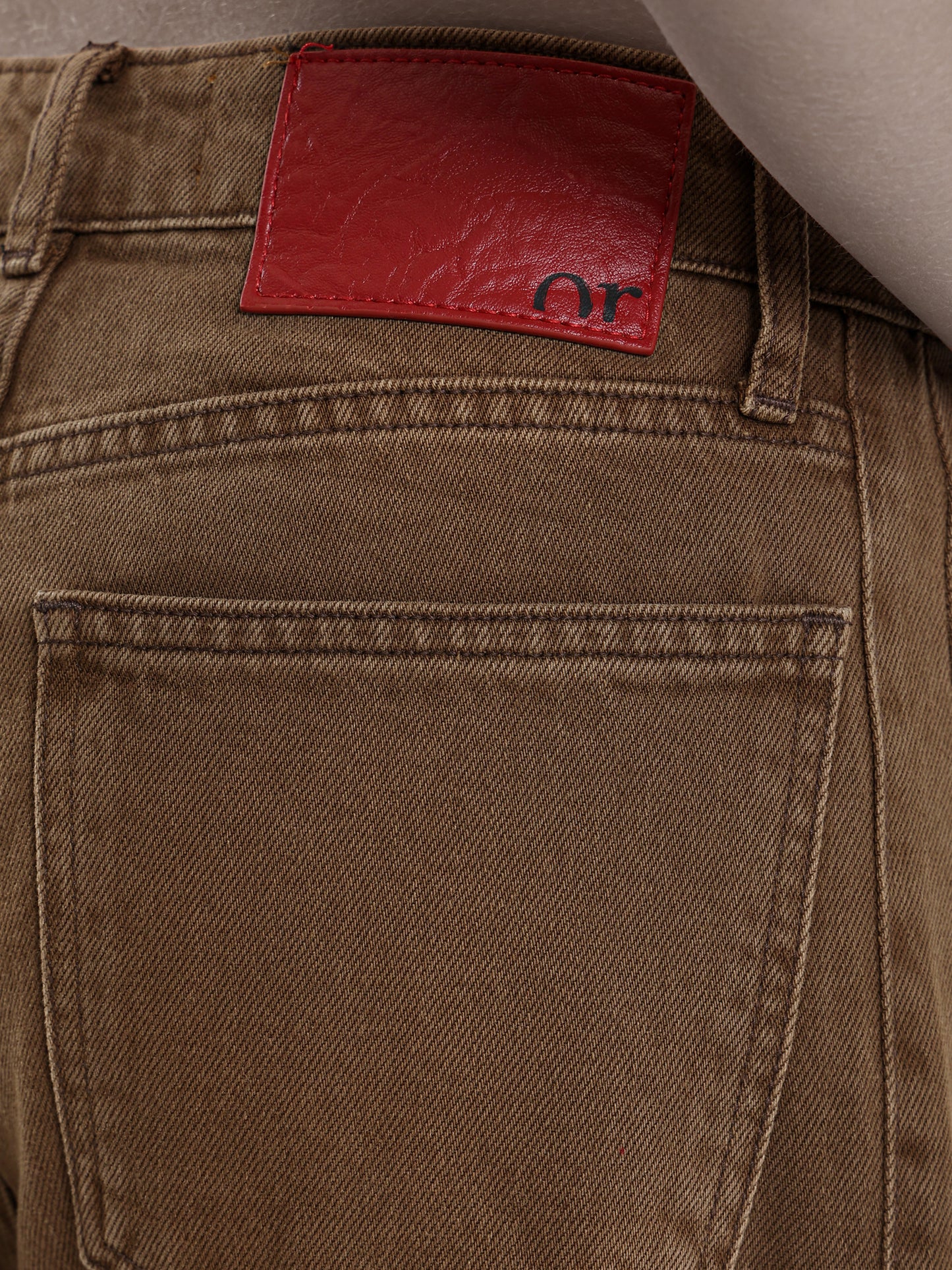 Oversized Baggy Jeans with Frayed Hem