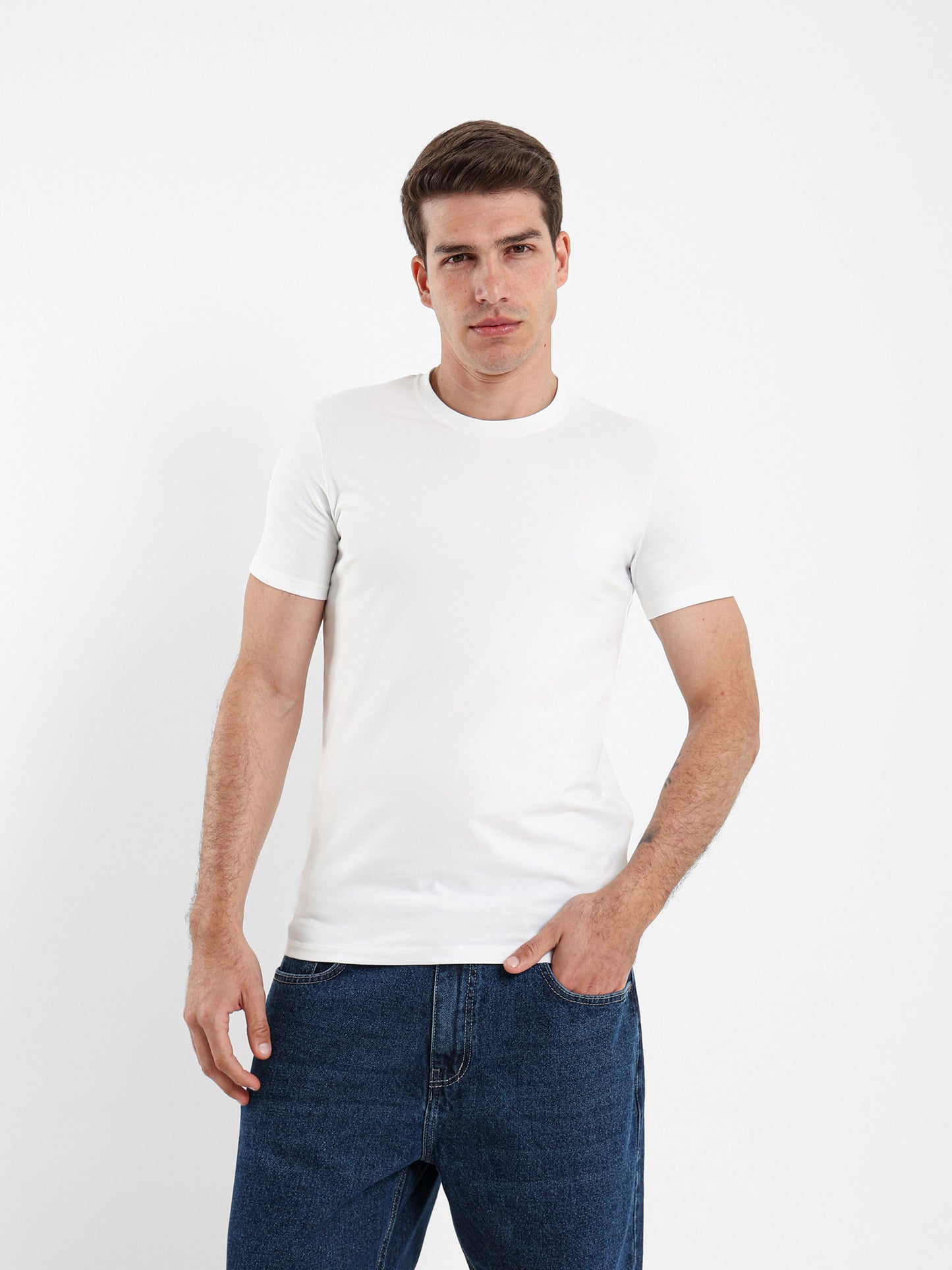 Basic Muscle Fit T-Shirt