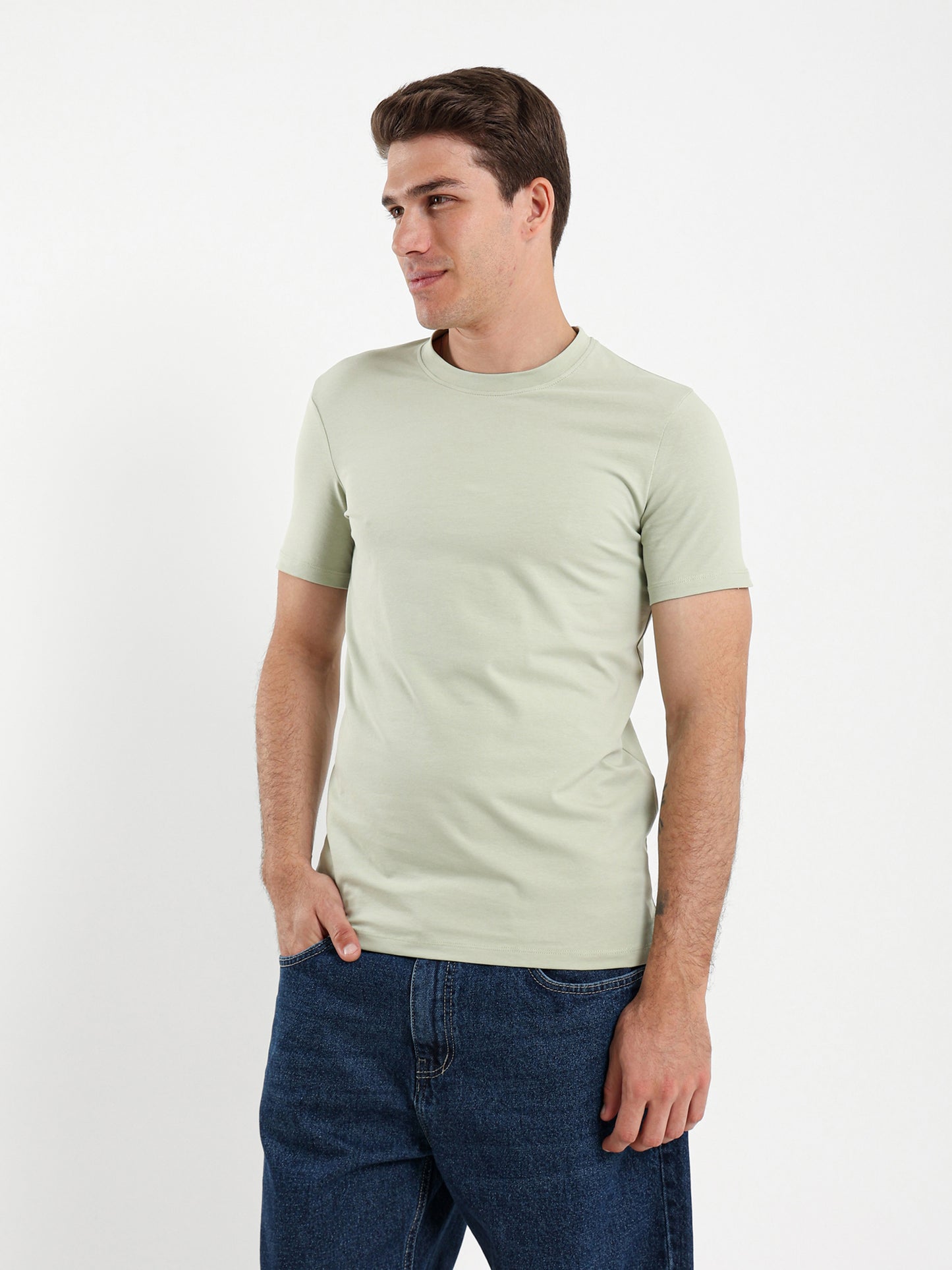 Basic Muscle Fit T-Shirt