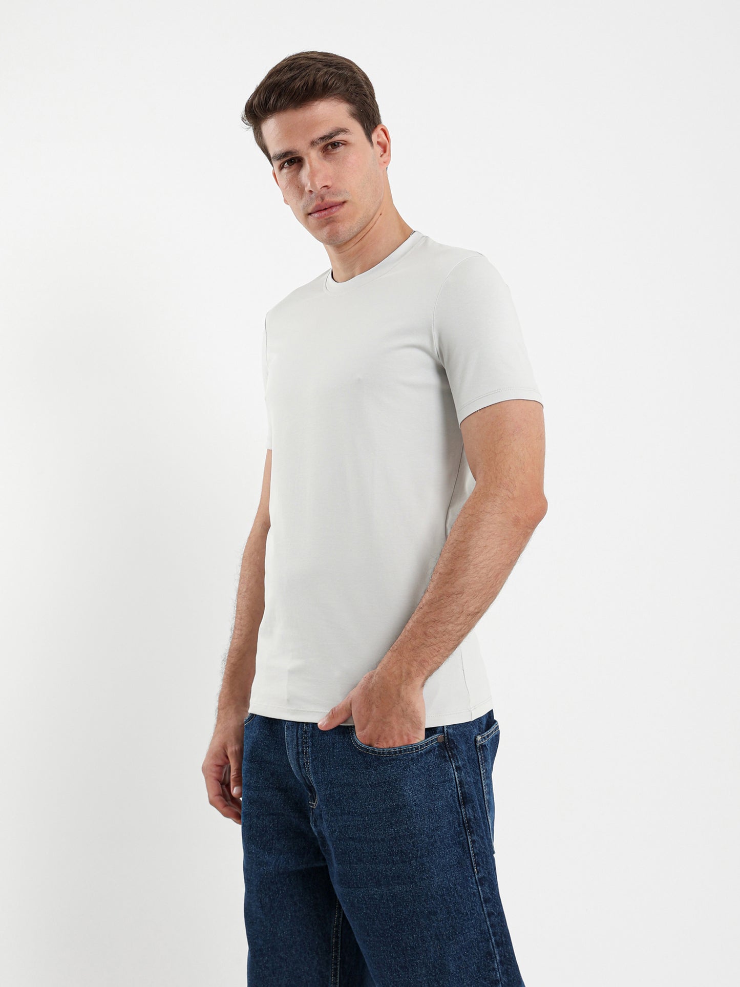 Basic Muscle Fit T-Shirt