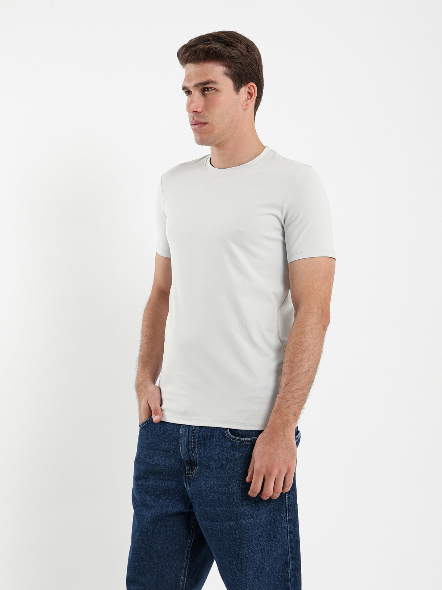 Basic Muscle Fit T-Shirt