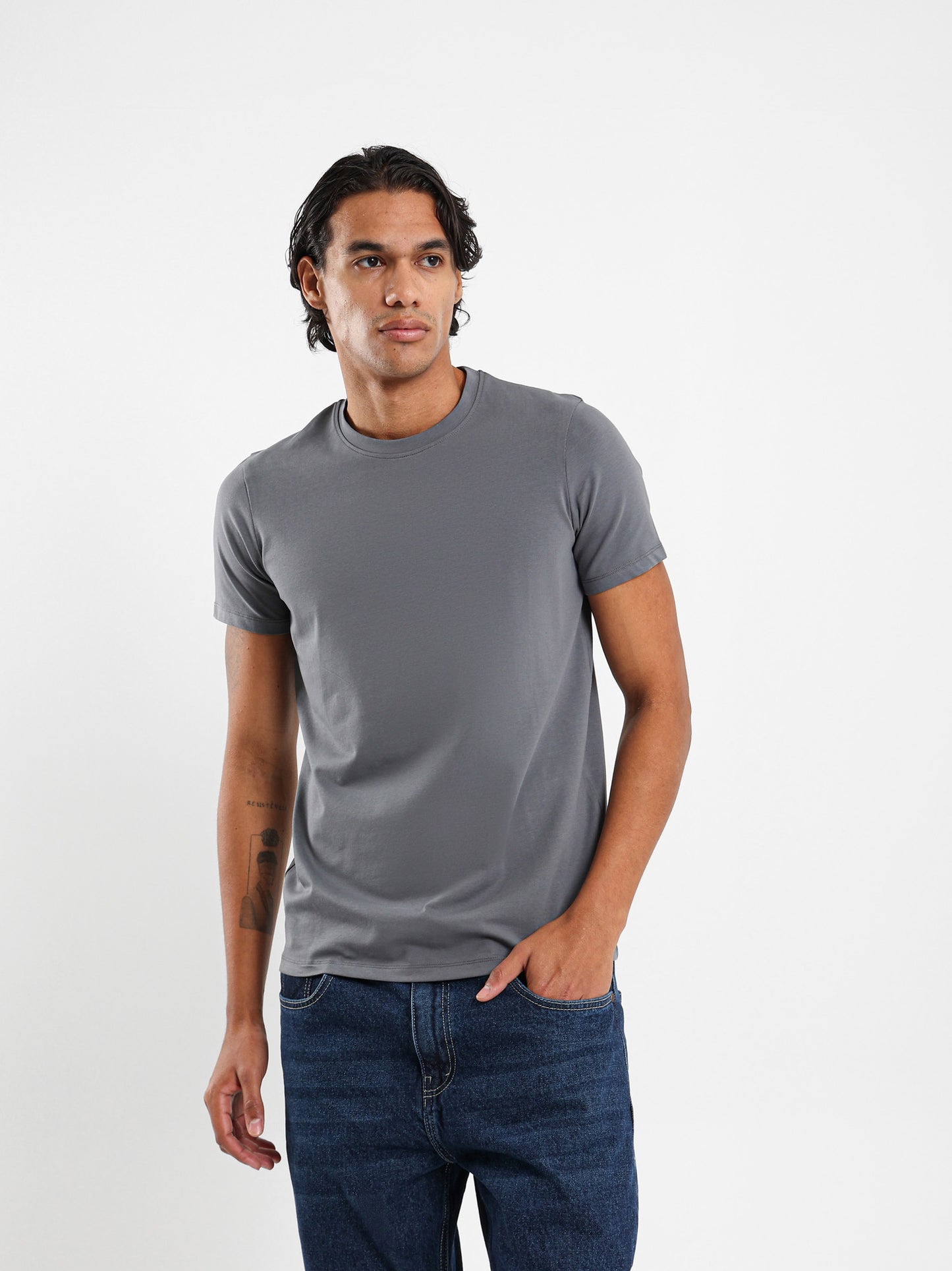 Basic Muscle Fit T-Shirt