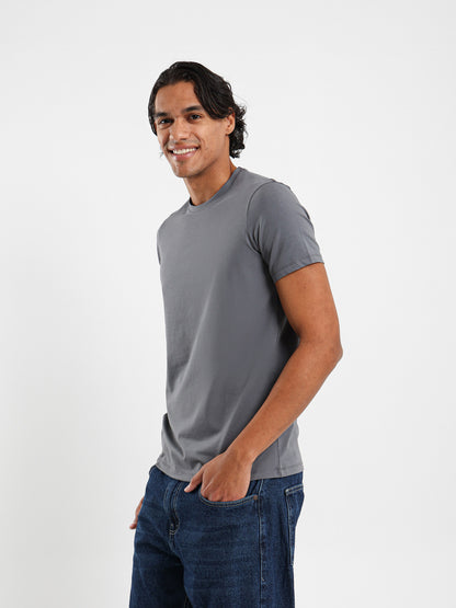 Basic Muscle Fit T-Shirt