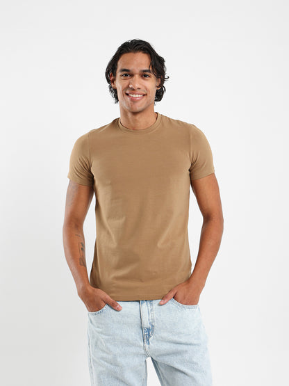 Basic Muscle Fit T-Shirt