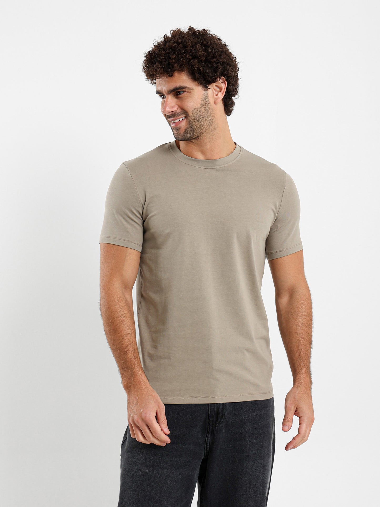 Basic Muscle Fit T-Shirt