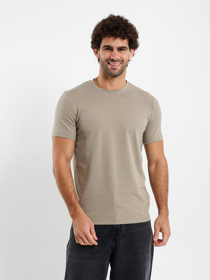 Basic Muscle Fit T-Shirt