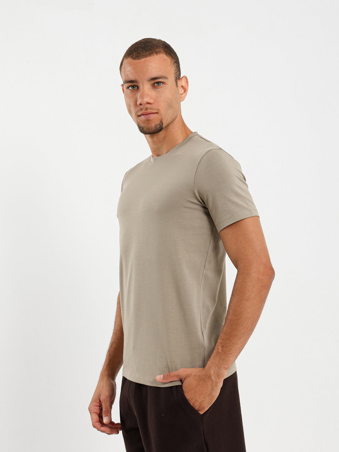 Basic Muscle Fit T-Shirt