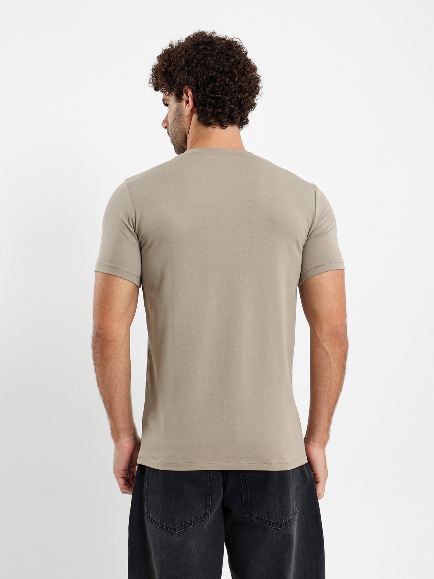 Basic Muscle Fit T-Shirt