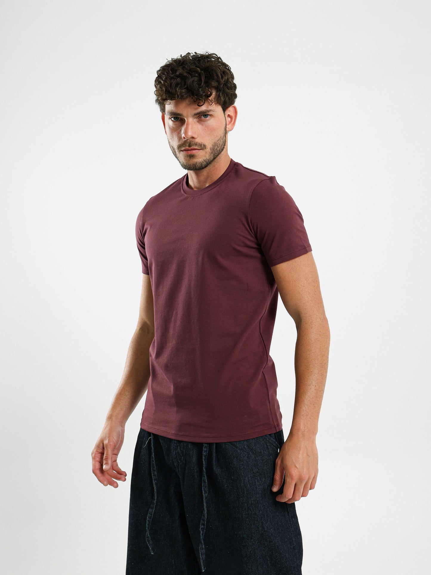 Basic Muscle Fit T-Shirt