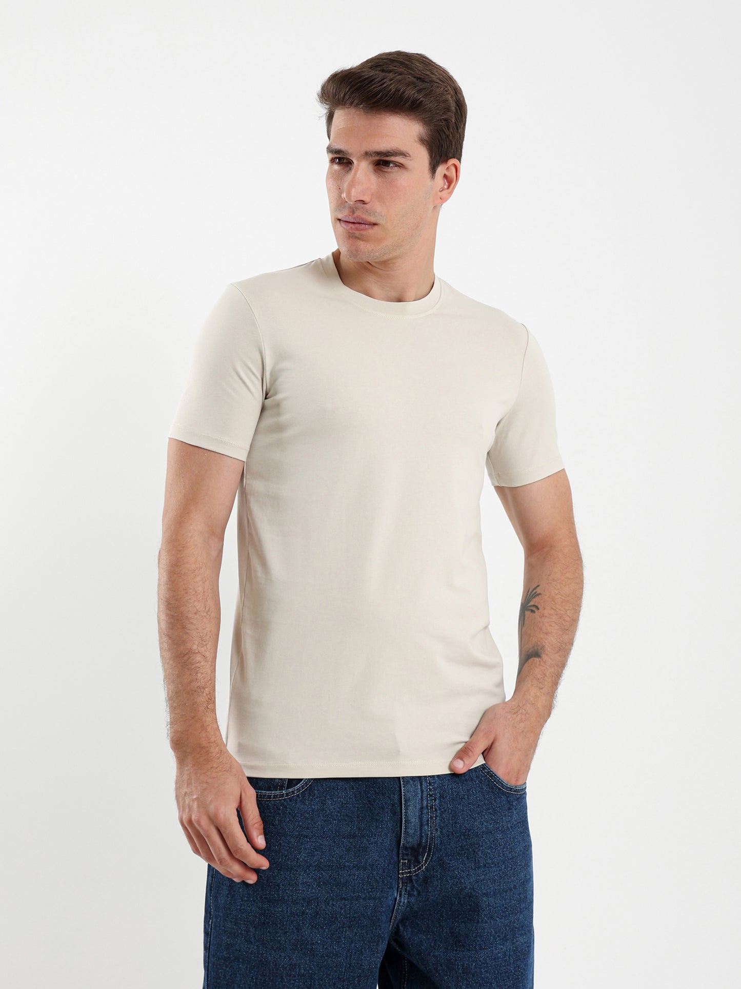 Basic Muscle Fit T-Shirt