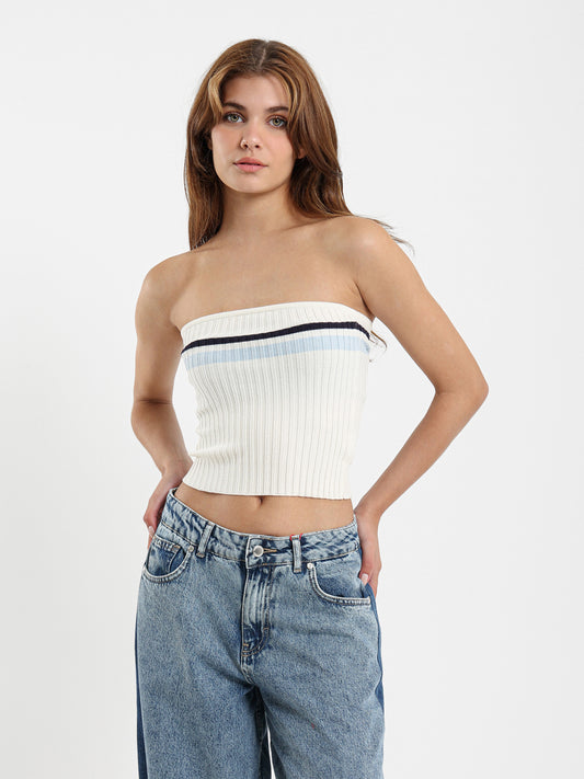 Striped Tube Top