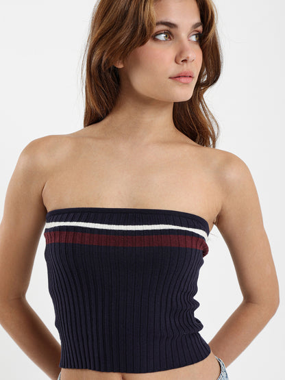 Striped Tube Top
