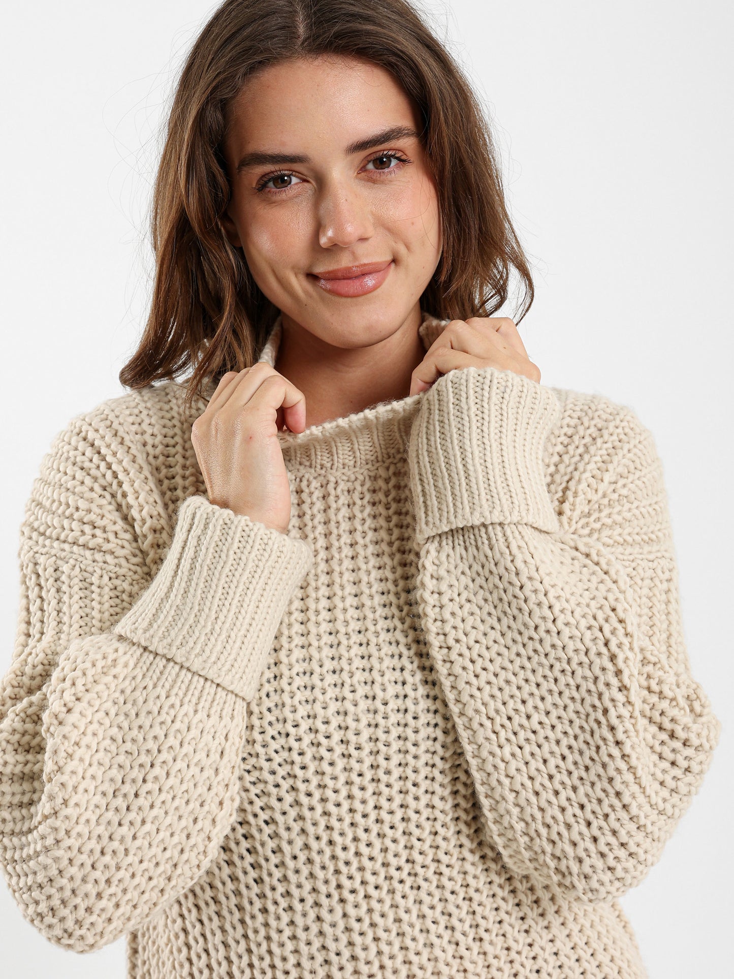 High Low Ribbed Pullover