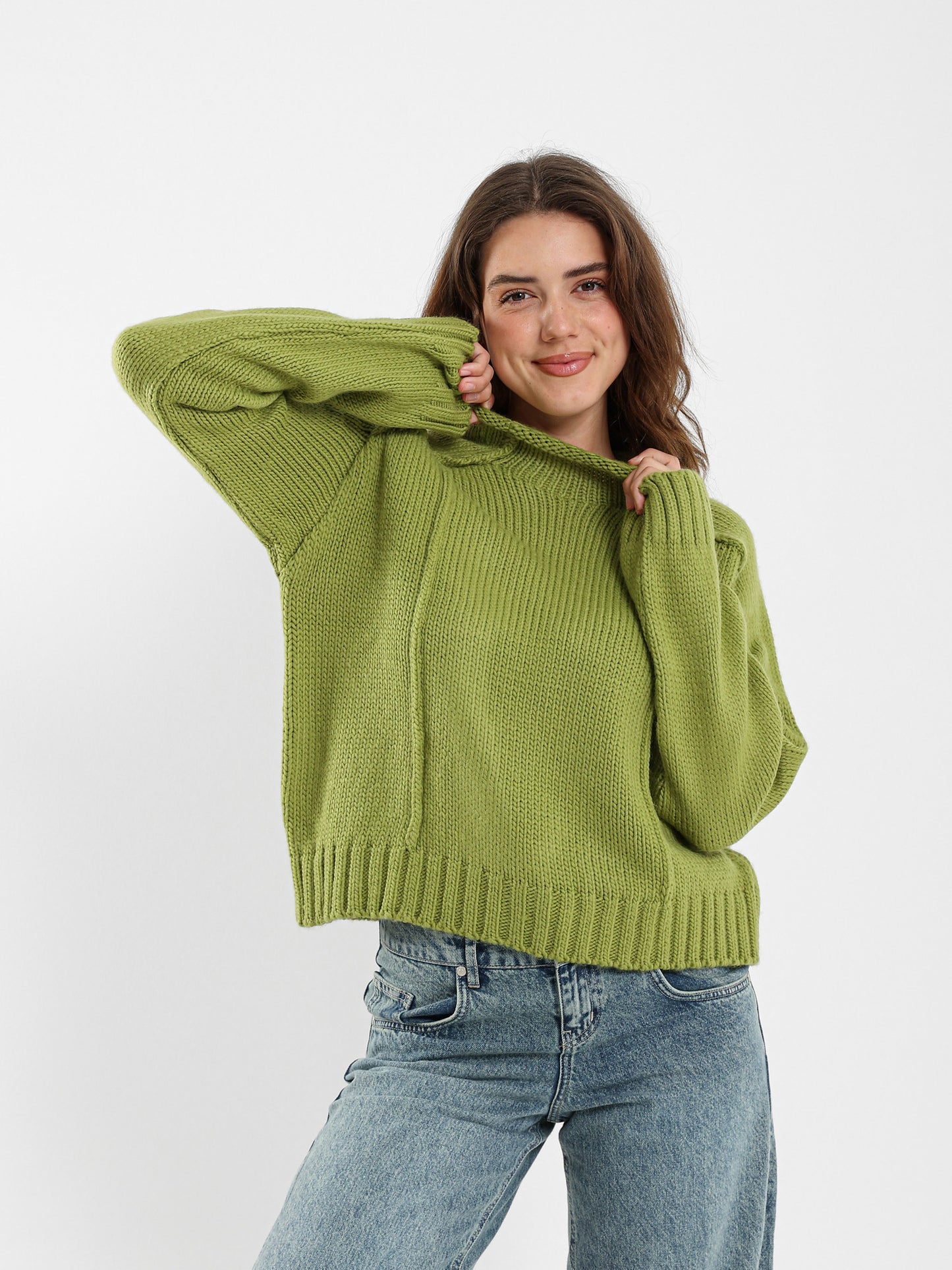 Mock Neck Pullover