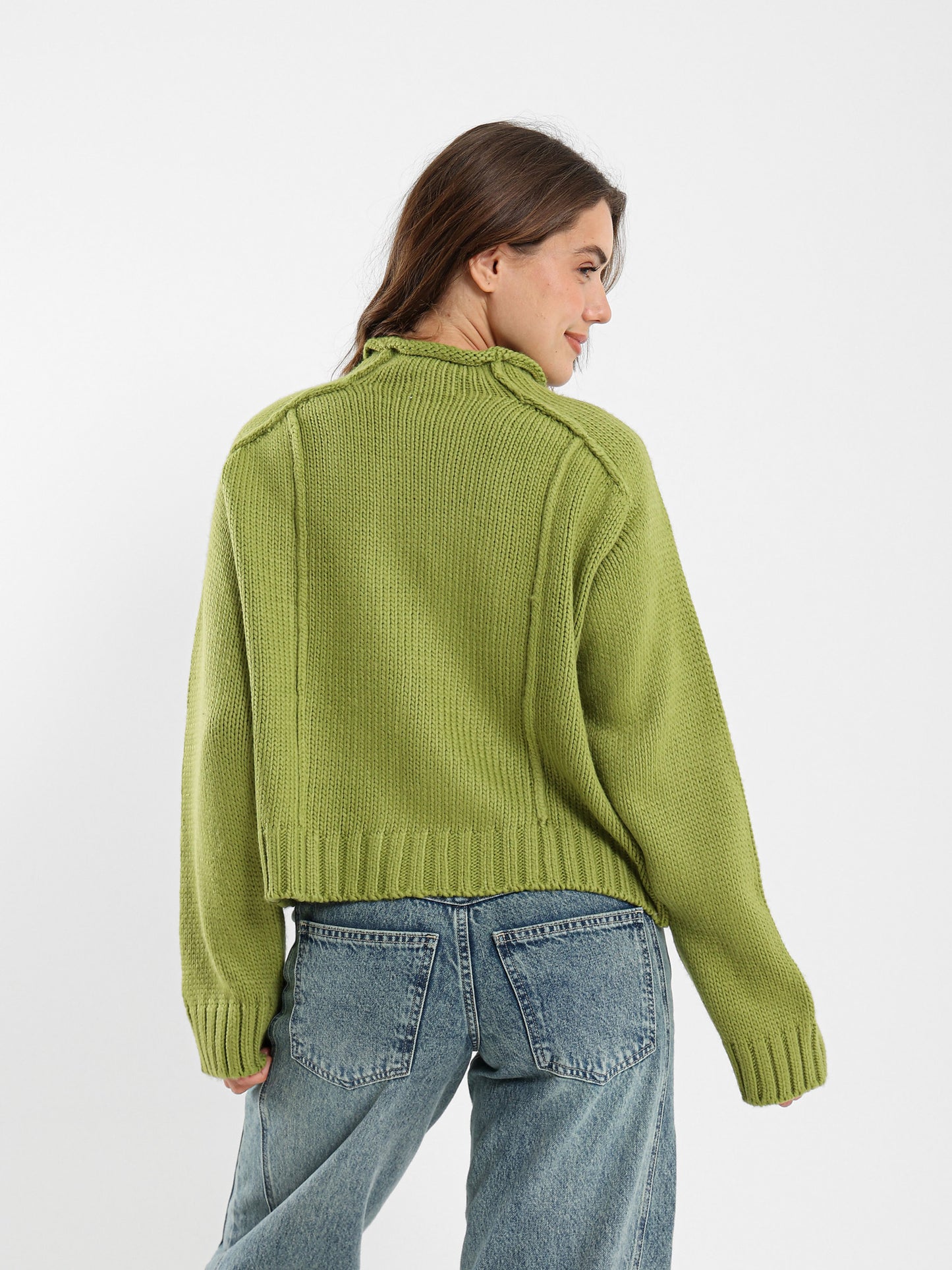 Mock Neck Pullover
