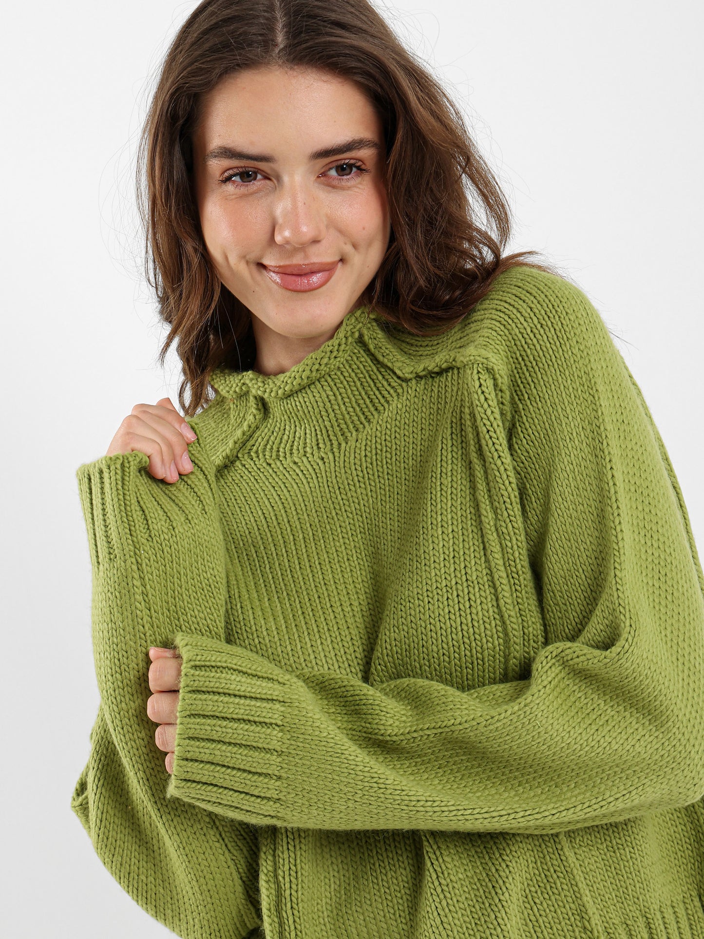 Mock Neck Pullover