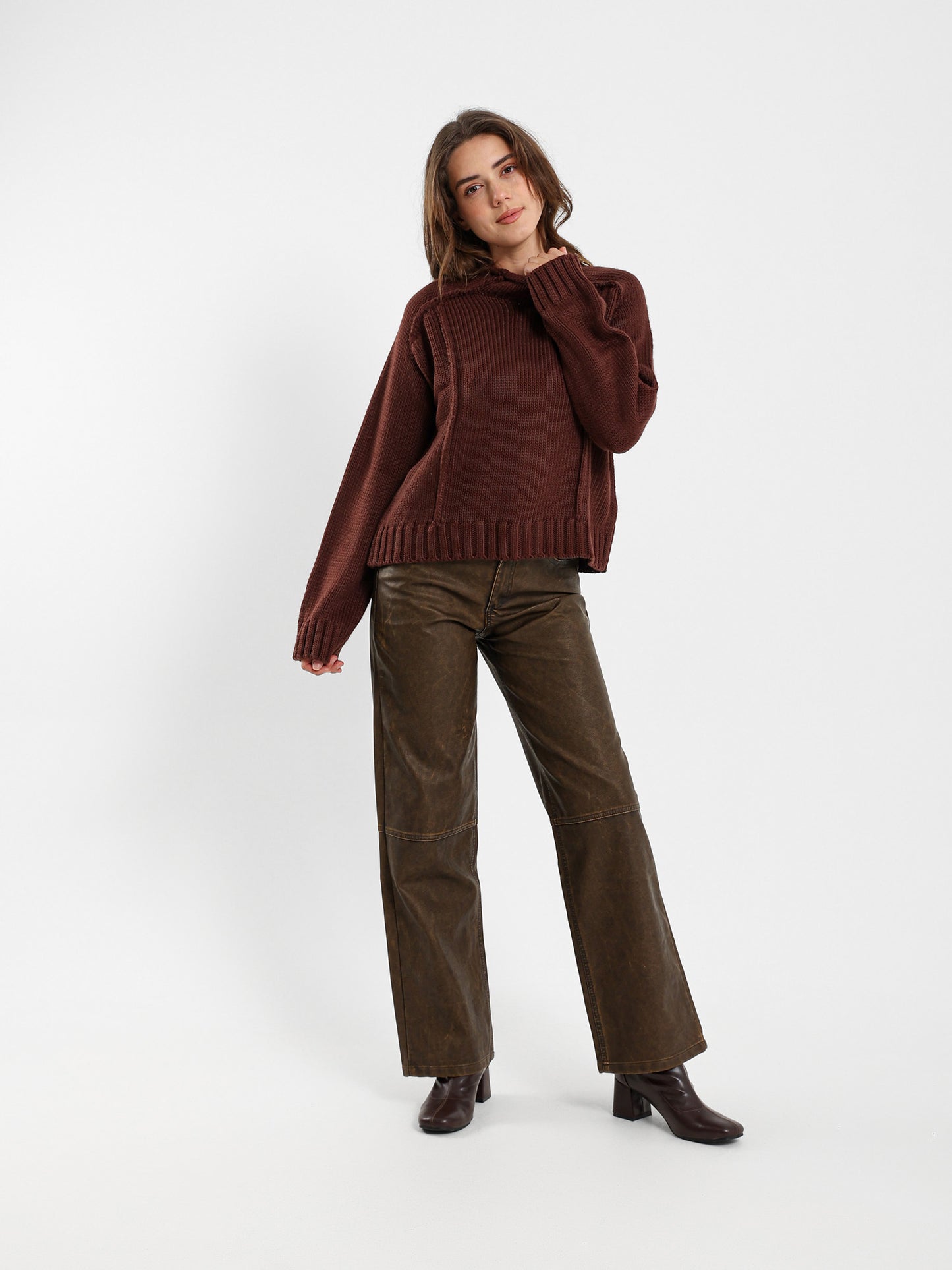 Mock Neck Pullover
