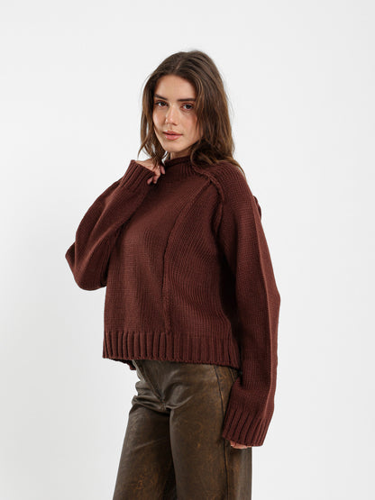 Mock Neck Pullover