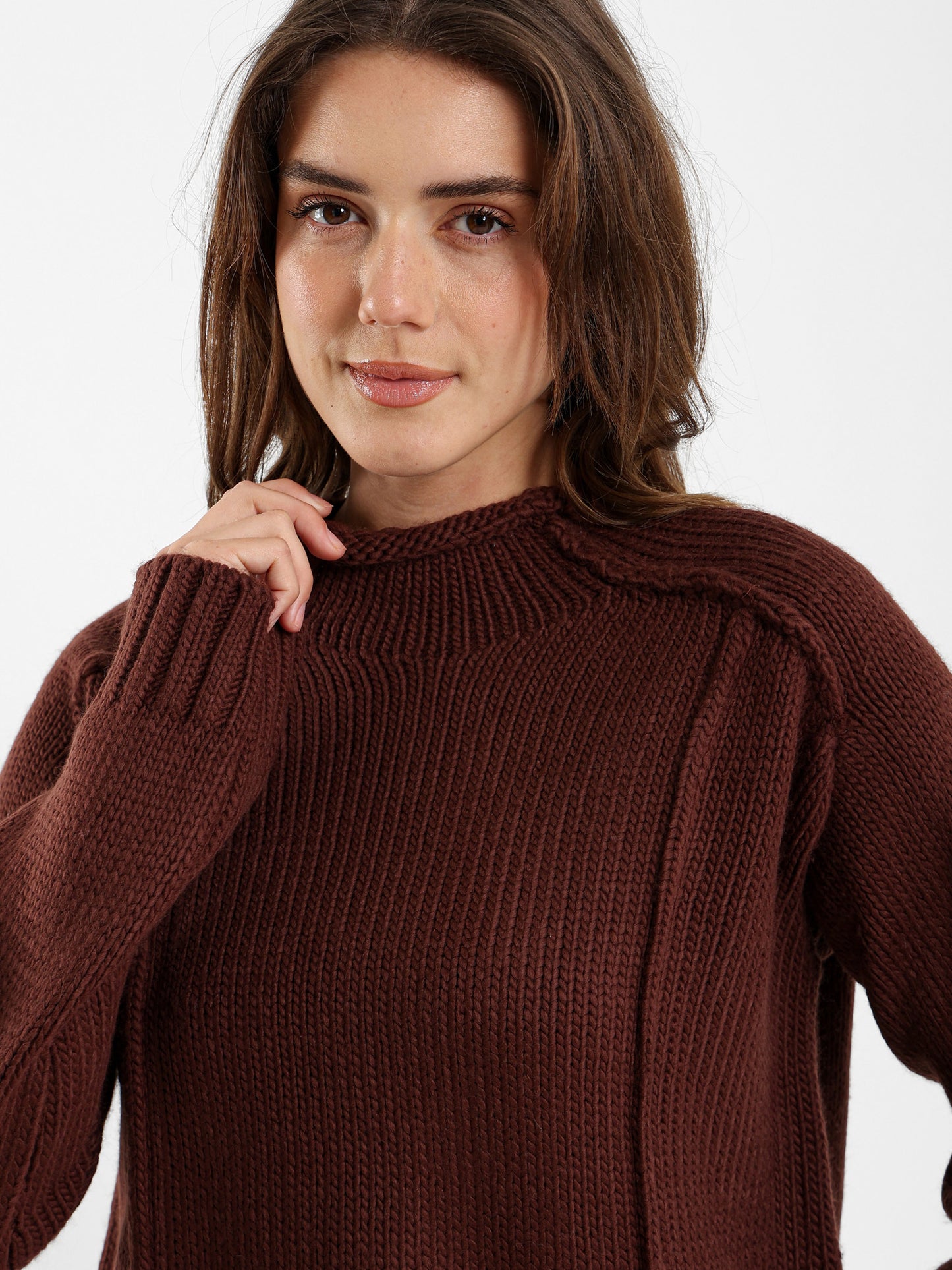 Mock Neck Pullover