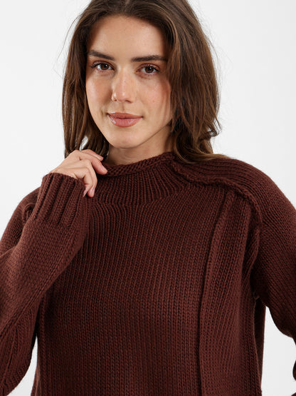 Mock Neck Pullover
