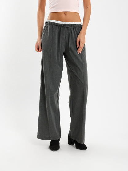 Boxer Style Trousers with Side Stripe Pants