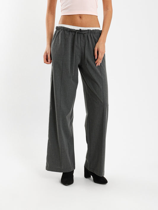 Boxer Style Trousers with Side Stripe Pants