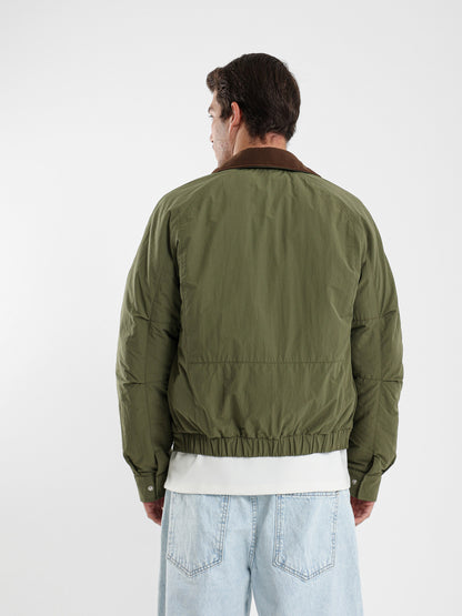 Corduroy Collar Bomber Jacket