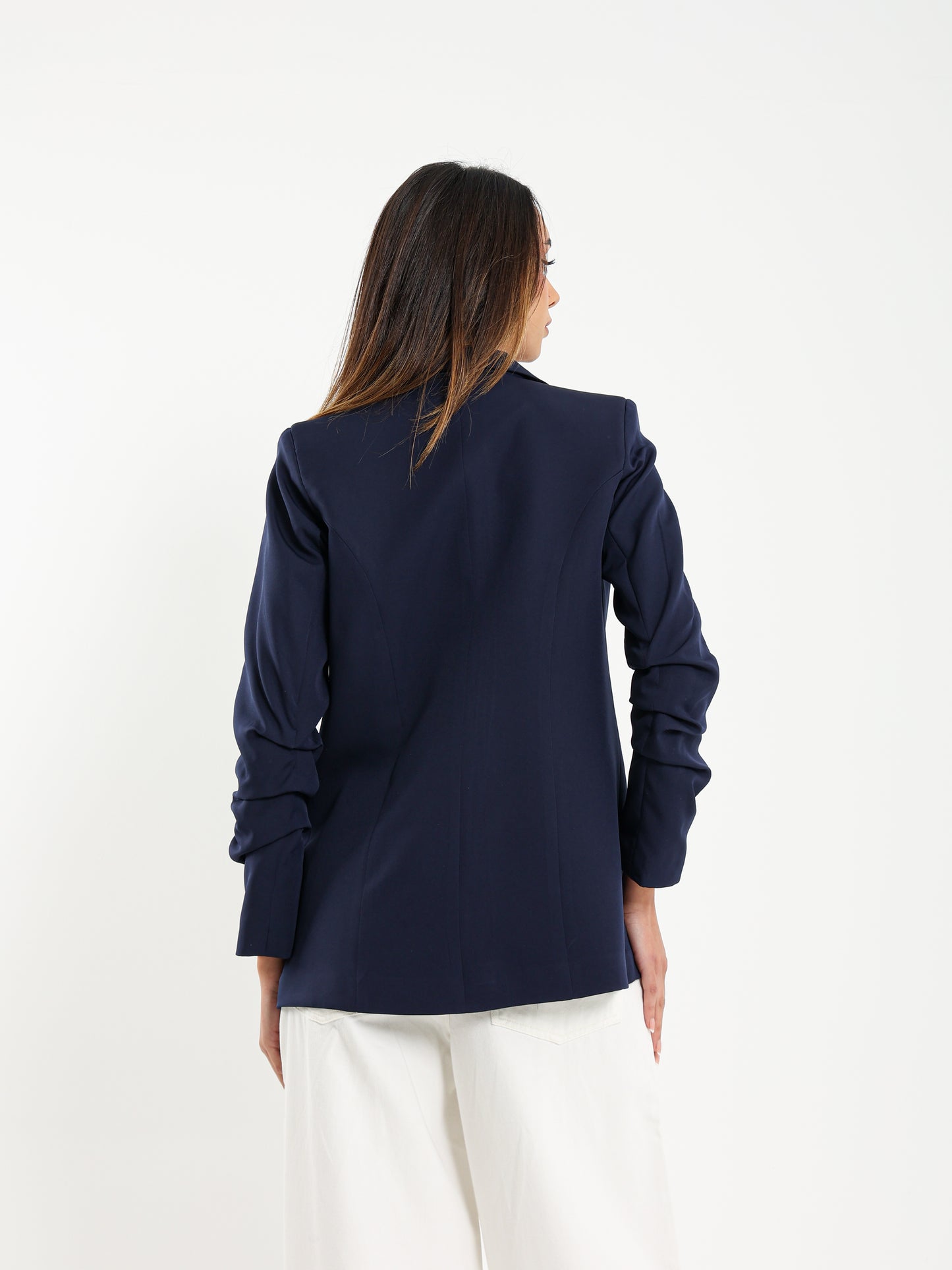 Lapel Collar Tailored Blazer Jacket