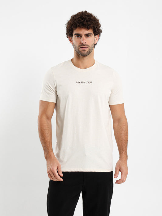 Coastal Club Printed Cotton Tee