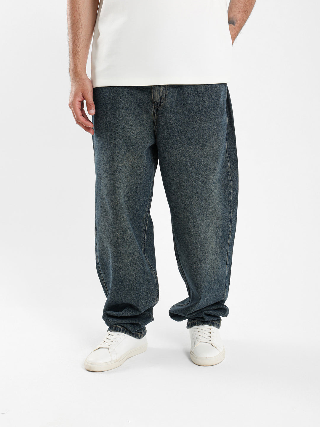 Baggy Fit Denim Jeans