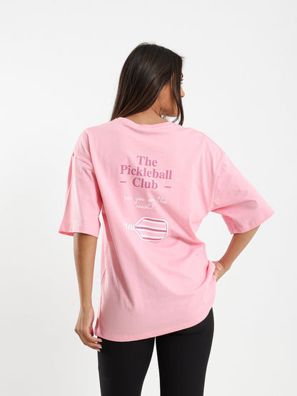 The Pickleball Club Oversized T-Shirt