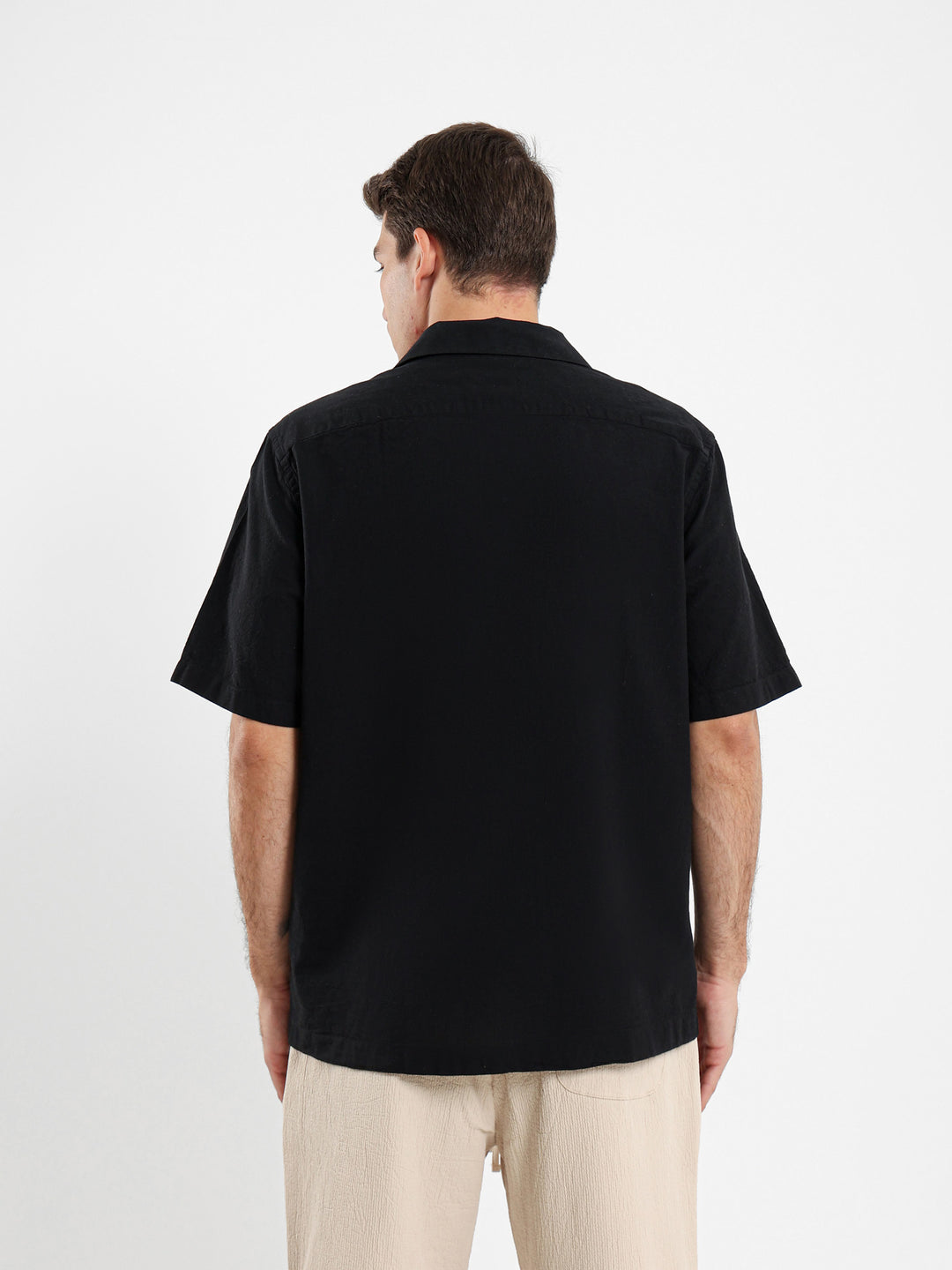 Basic Linen Camp Shirt
