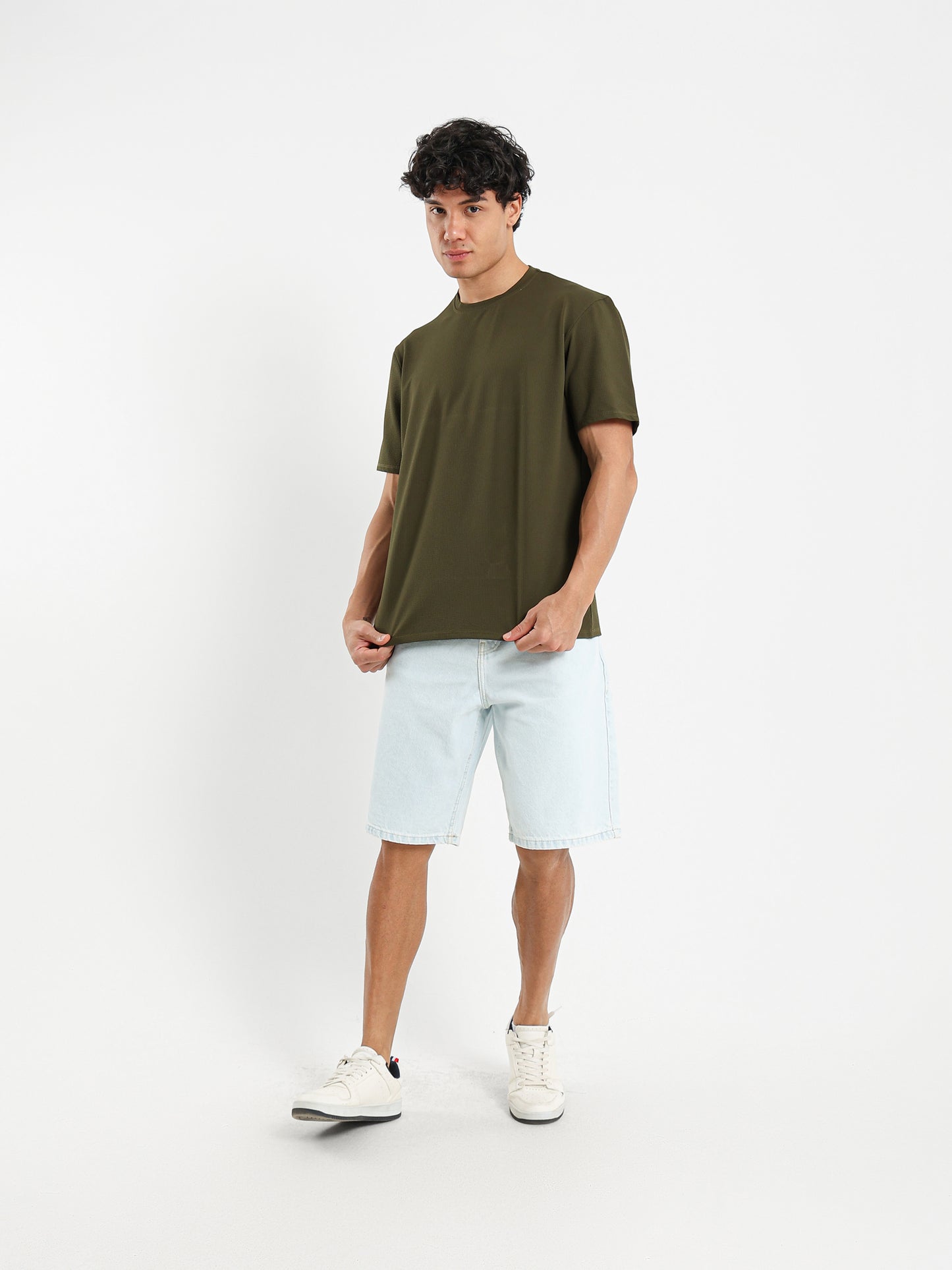 Relaxed Textured T-Shirt