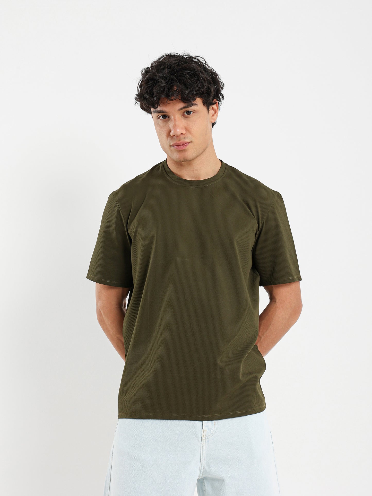 Relaxed Textured T-Shirt