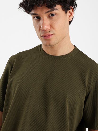 Relaxed Textured T-Shirt