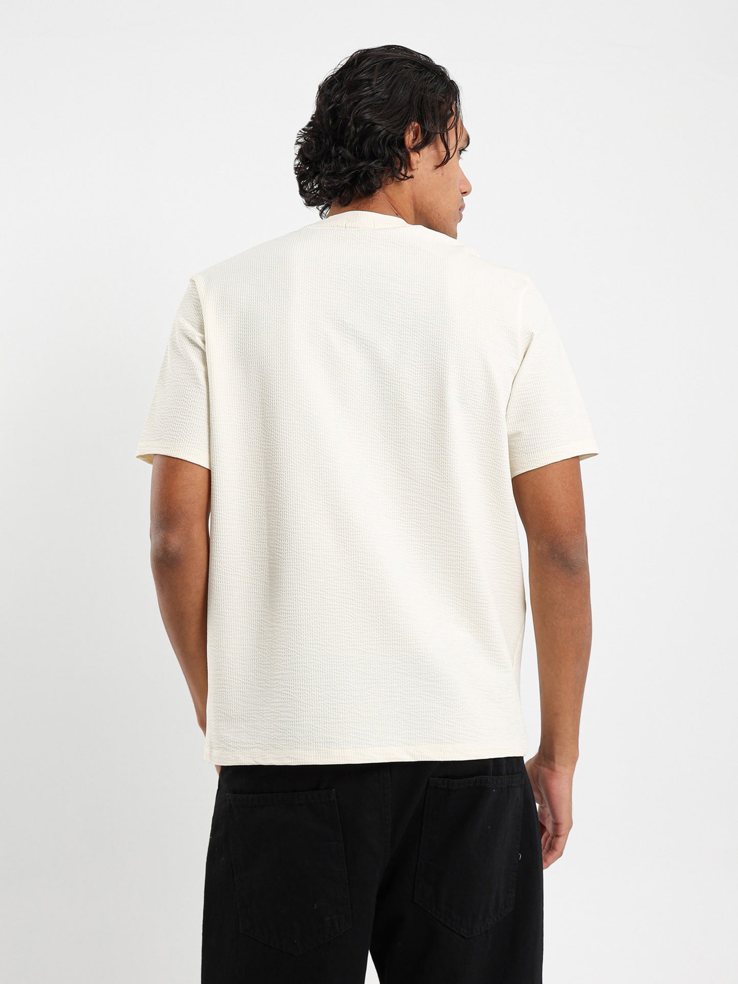 Relaxed Textured T-Shirt