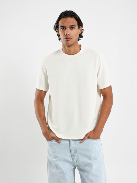 Textured Relaxed T-Shirt