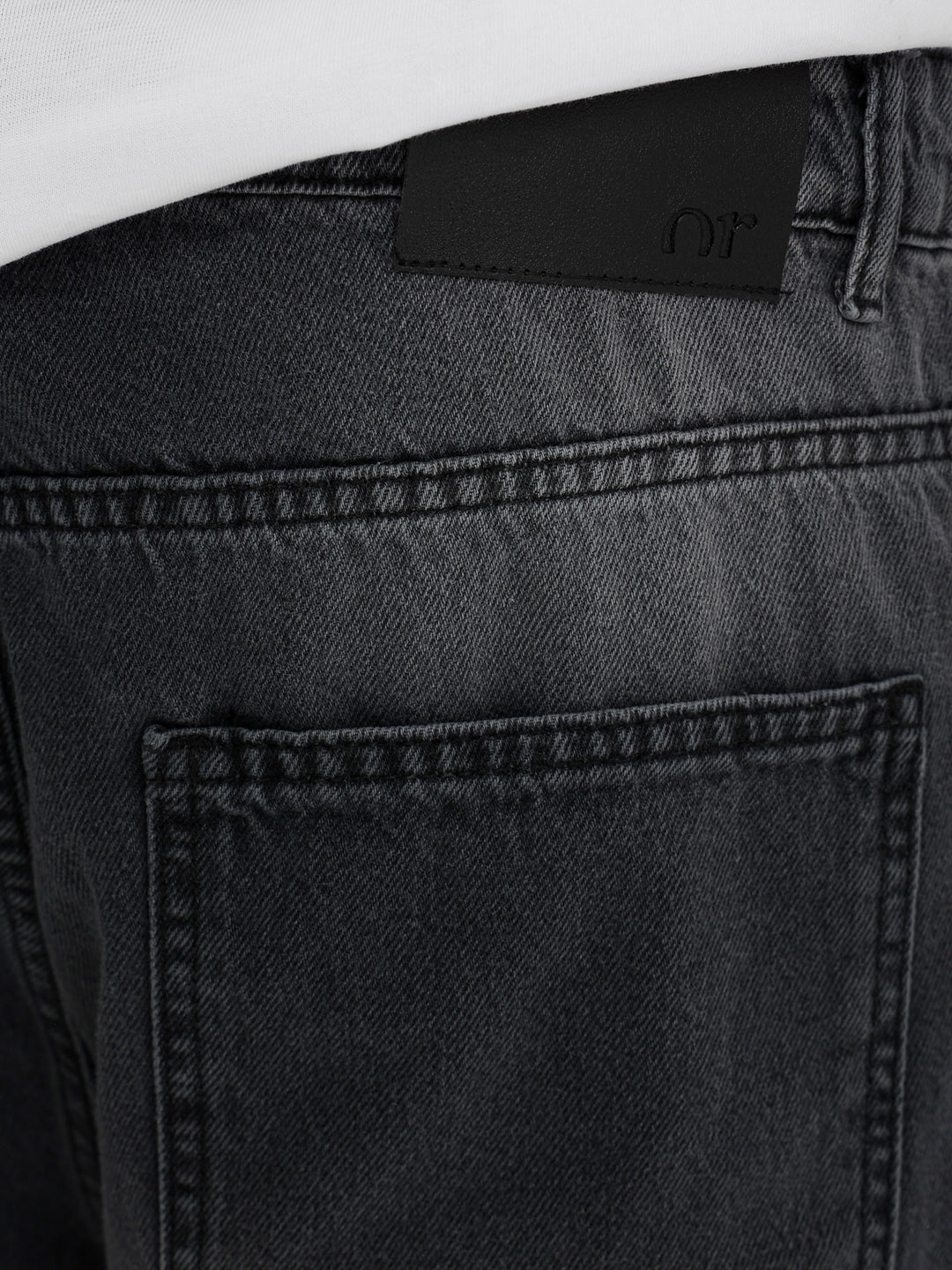 Loose Fit Denim Shorts