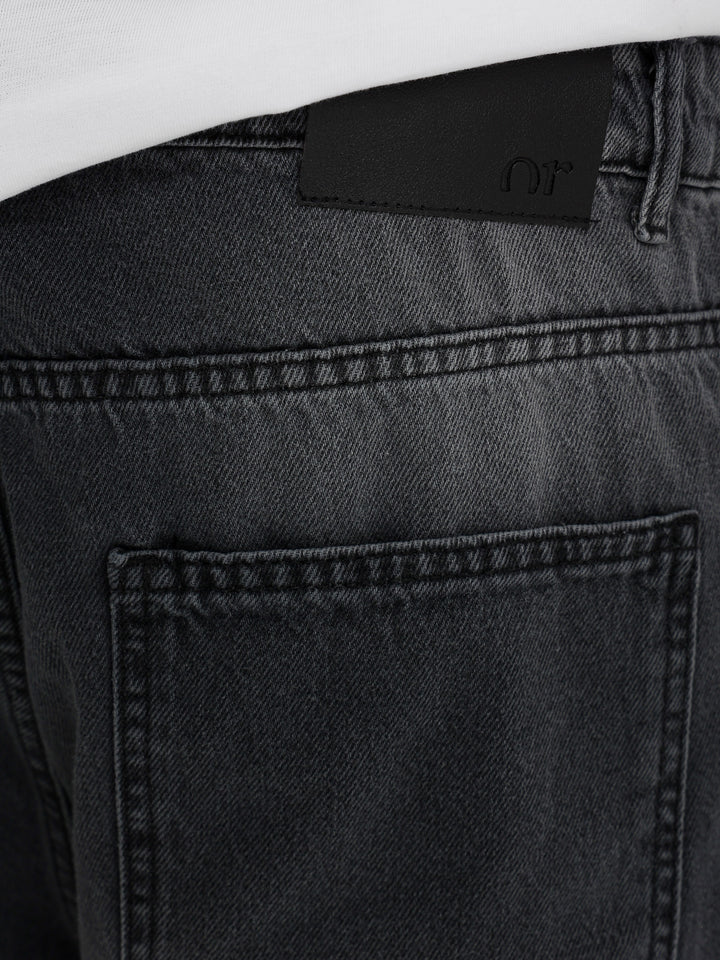 Loose Fit Denim Shorts
