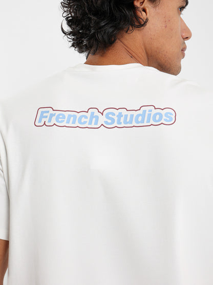 French Studios Back Print T-Shirt
