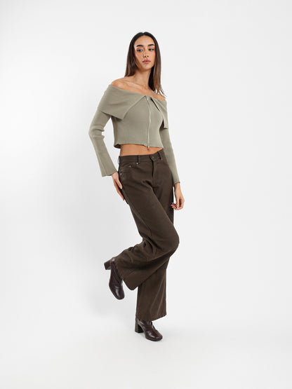 Low Rise Vintage Wash Oversized Baggy Jeans