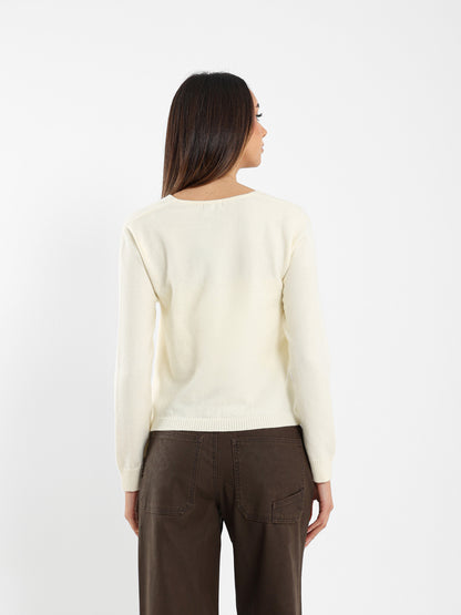 Criss Cross Long Sleeve Top