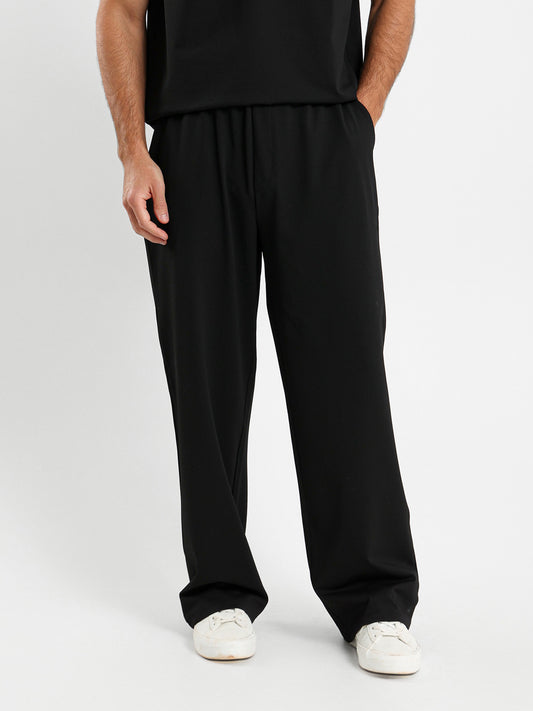 Ribbed Elasticated Waistband Pants