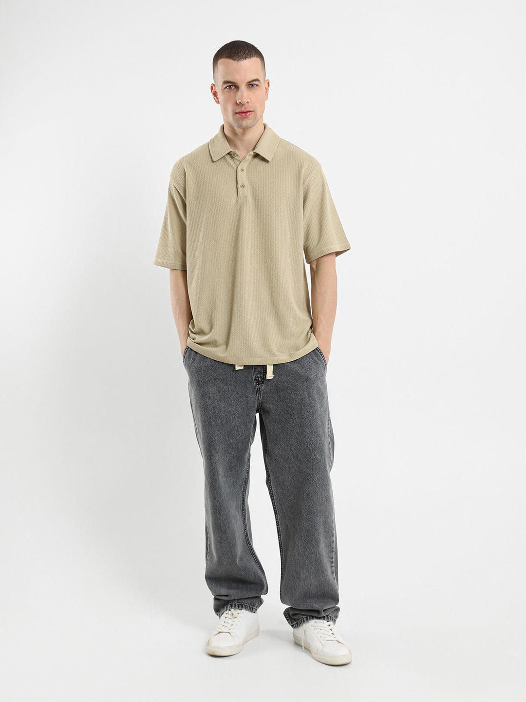 Knitted Polo Shirt