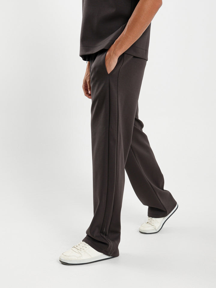 Relaxed Melton Clean Pants