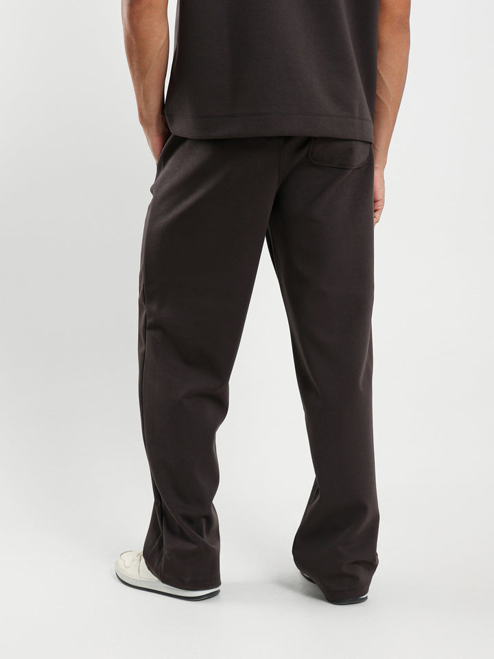 Relaxed Melton Clean Pants