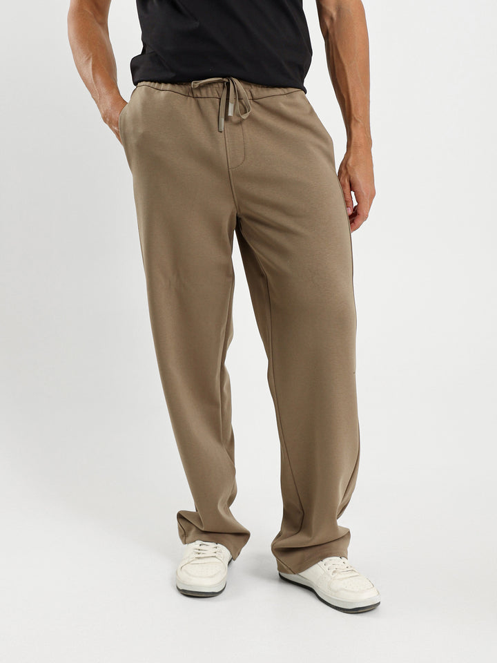 Relaxed Melton Clean Pants